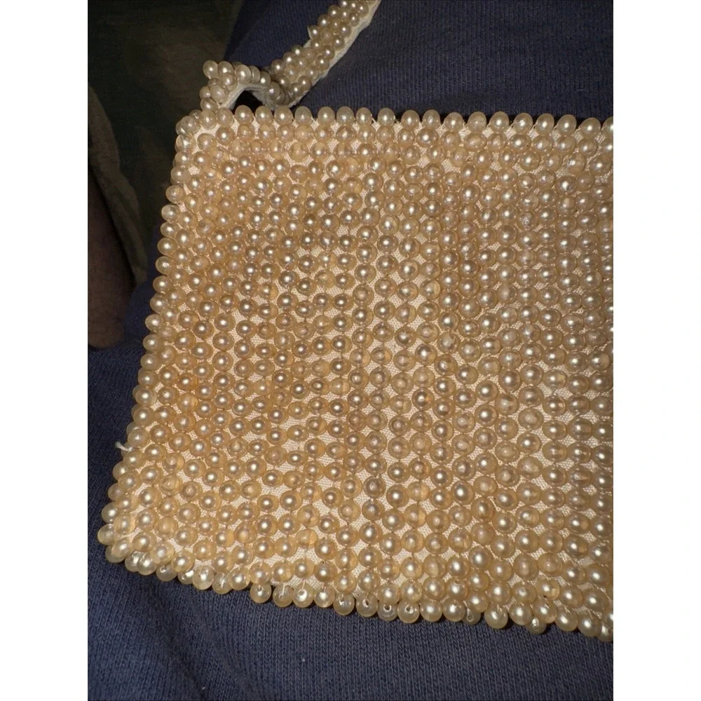 Vintage‎ 1940s Art Deco Retro Beaded MCM Clutch Style Purse Handbag